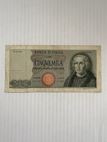 Italy 5000 lire 1964 - 5000,
