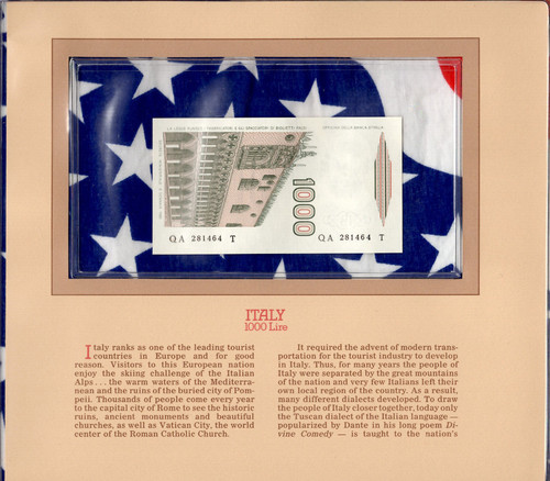 Most treasured banknotes italy - treasured,