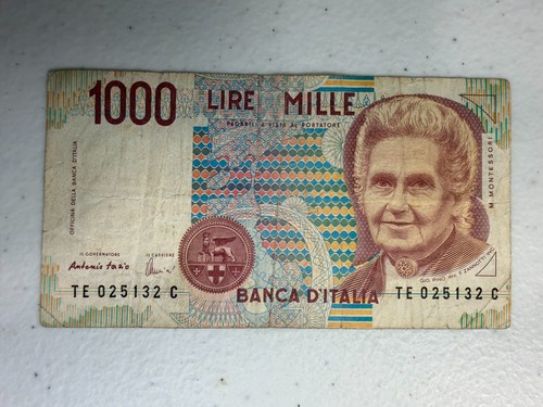 Italy 1990 1000 - lire, banknote