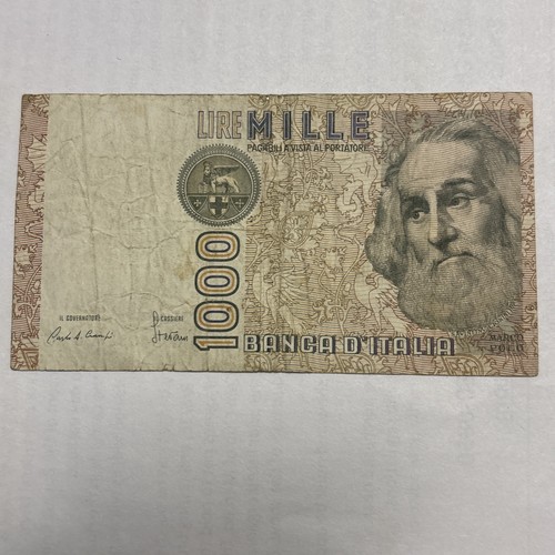 Banca italia 1000 - d'italia,