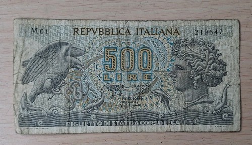 1966 italy 500 lire - 1966,