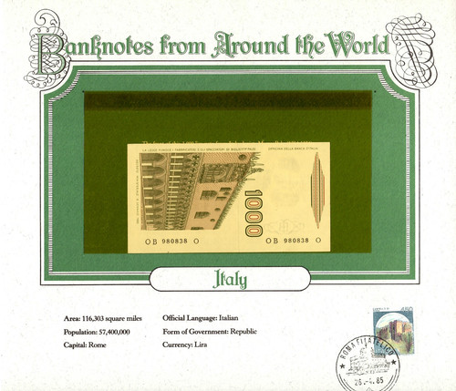 World banknotes italy 1000 - italy,
