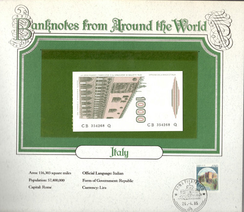 World banknotes italy 1000 - world,