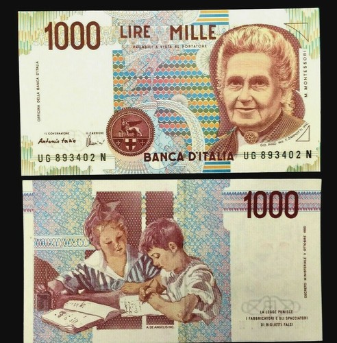Italy 1000 lire 1990 - 1000,