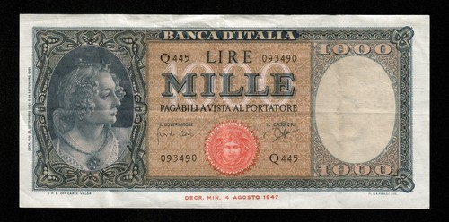 Italy 1000 - -,