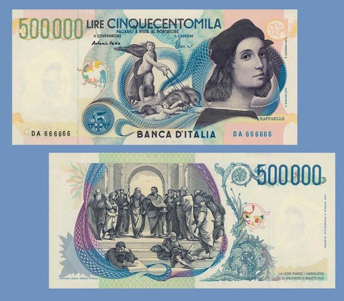 Italy 500 000 lire 1997 - 1997,