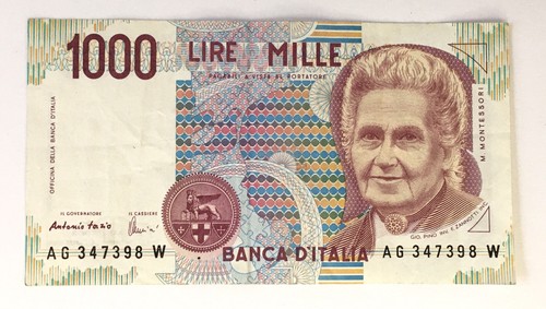 Italy 1000 lire - italy,