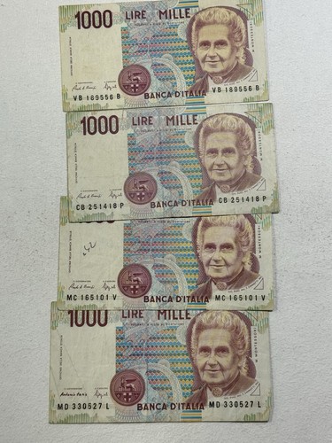 1991 2001 italy 1000 - 1991-2001, lot