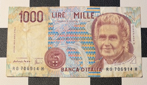 Bank italy 1000 - lire, mille