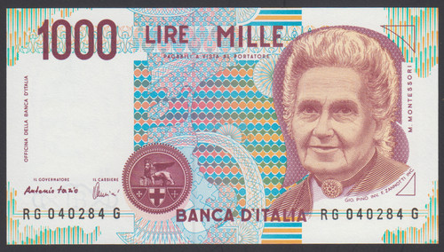 Italy 1000 lire - italy, 1990