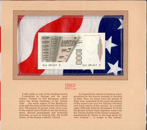 Most treasured banknotes italy - most,