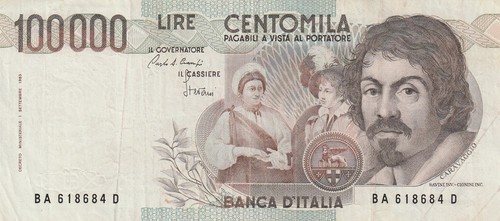 Italy 100000 lire - 100000,