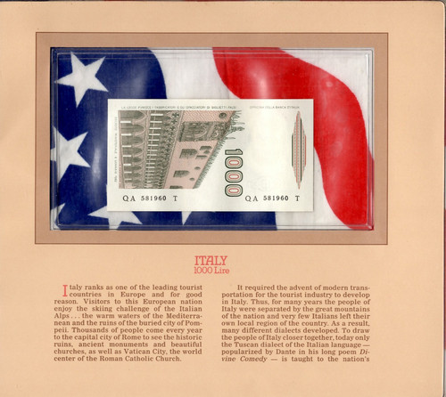 Most treasured banknotes italy - treasured,