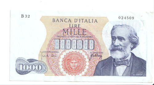 Italy giuseppe verdi - -, 1000