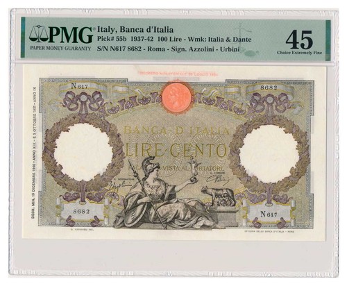 Italy banknote 100 lire - italy,