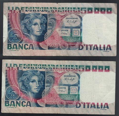 Banknotes italy 000 lire - italy,