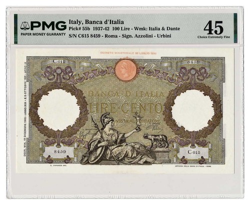 Italy banknote 100 lire - italy,