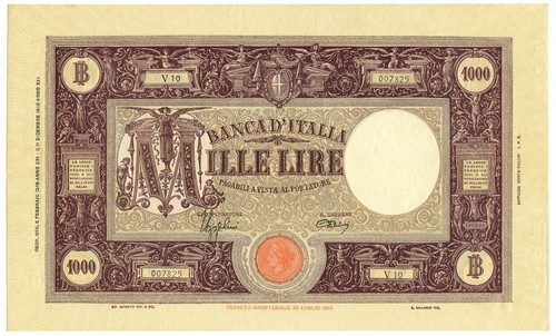 1000 lire barbetti - lire, grande