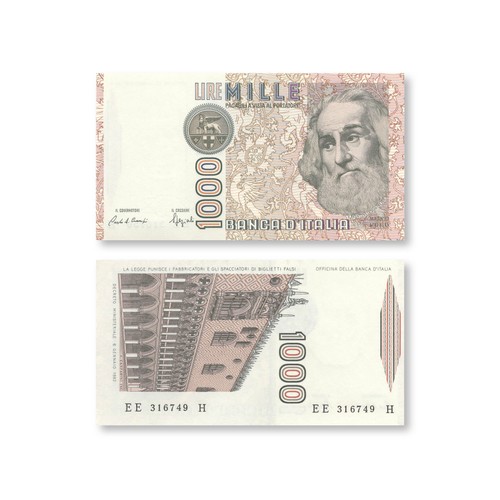 Italy 1000 lire 1982 b460b - lire,,