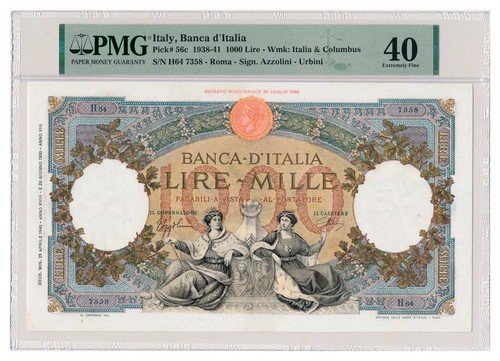 Italy banknote 1000 lire - 1000,