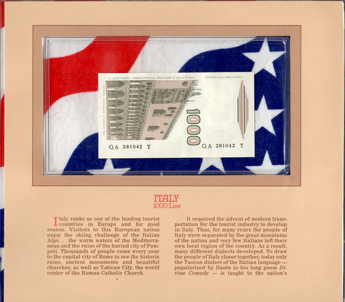 Most treasured banknotes italy - treasured,