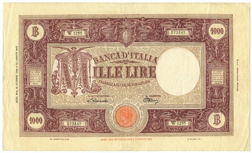 1000 lire barbetti grande - grande, m