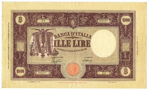 1000 lire barbetti grande - barbetti,