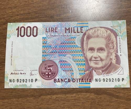 Vintage 1000 lire mille - 1000,