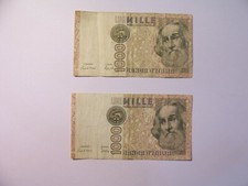 2  BANCONOTE     STATO: ITALIA