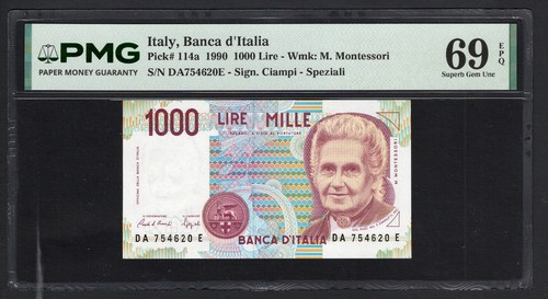 Italy 1000 lire 1990 - italy,